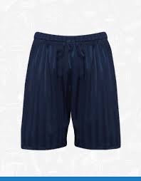 Sale navy shallow stripe PE short