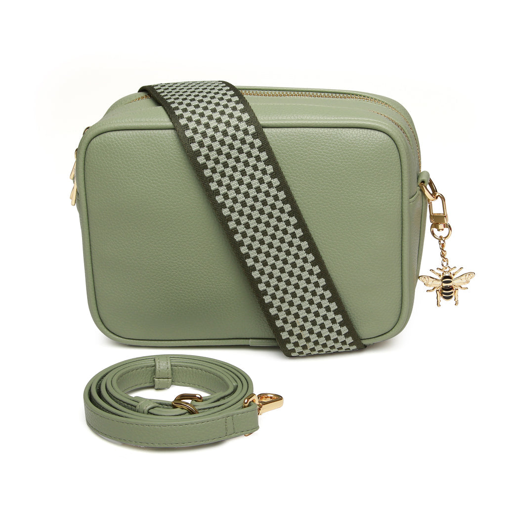 Alice wheeler Soho Camera Cross body bag - Sage