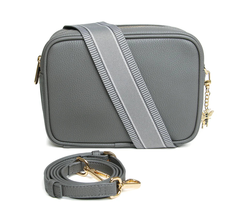 Alice wheeler Slate soho dual zip bag