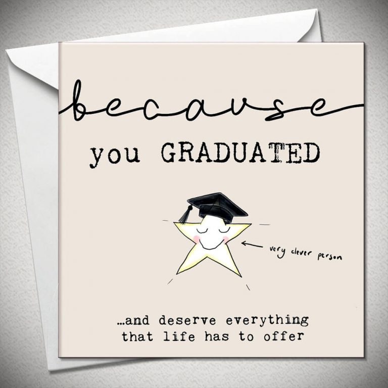 "You Graduated" Card