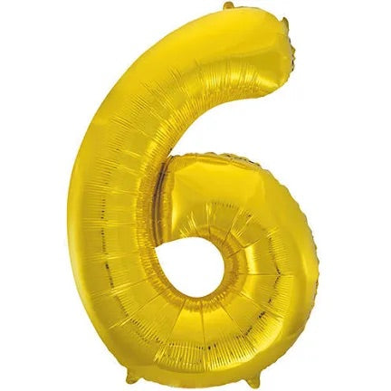 6 helium balloon 34”