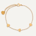 D and X London Multi heart bracelet