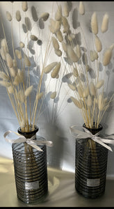 Glass dried flower vases price is for 1