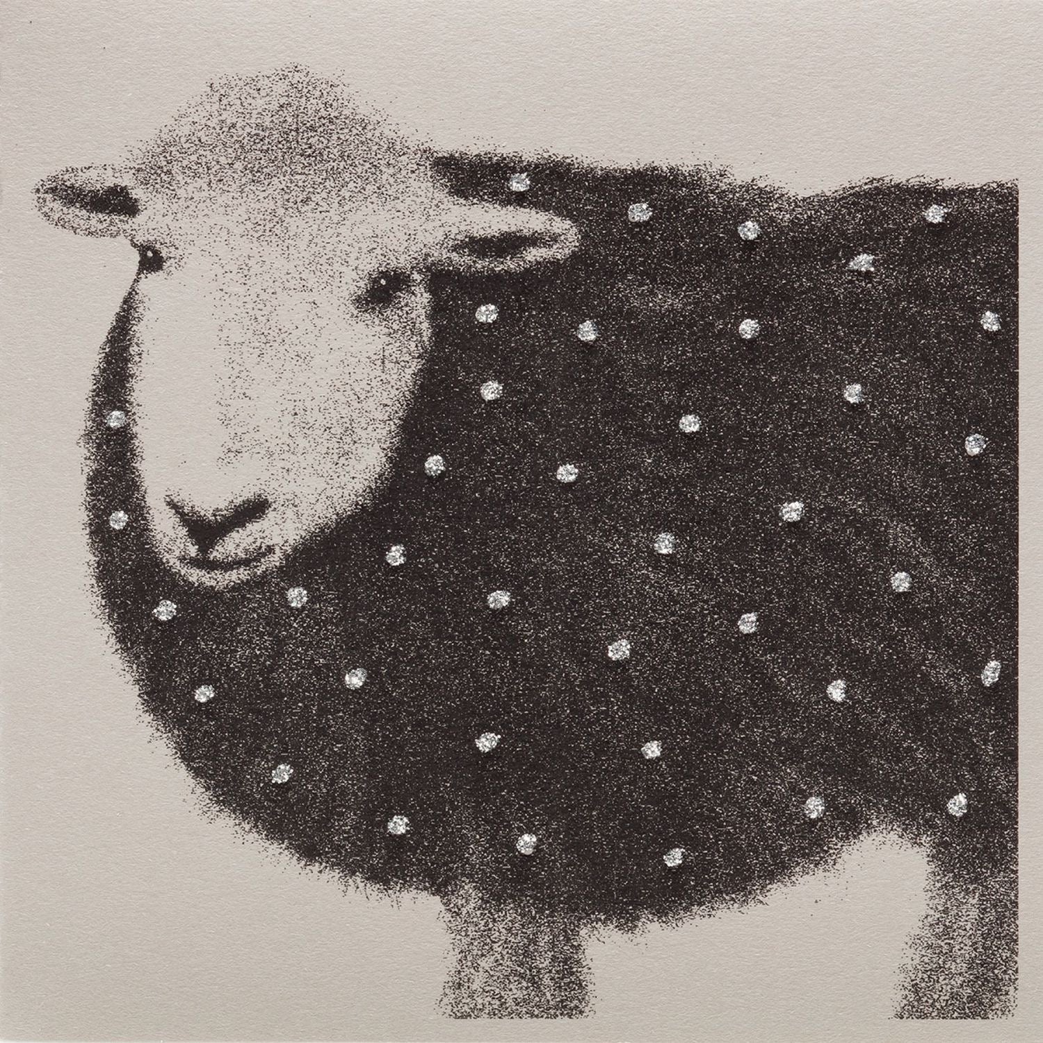 Sheep glitter photo