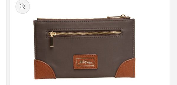 Alice wheeler NEW chocolate Brompton purse
