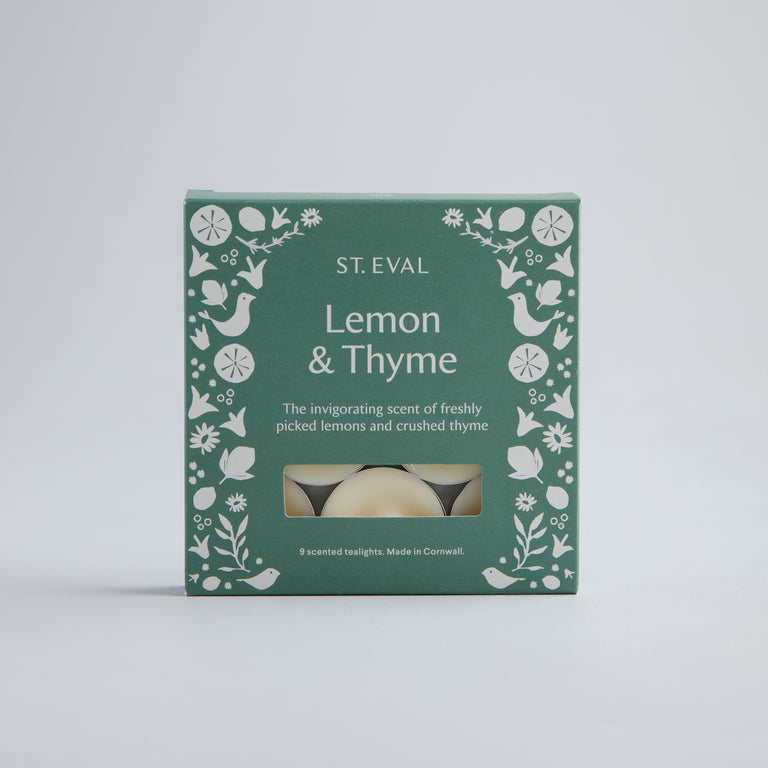 Lemon & Thyme Summer Folk Scented Tealights