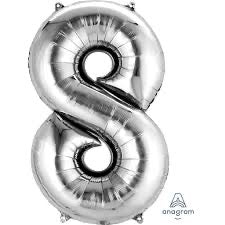 8 helium balloon