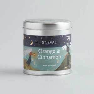 St Eval orange and cinamon candle