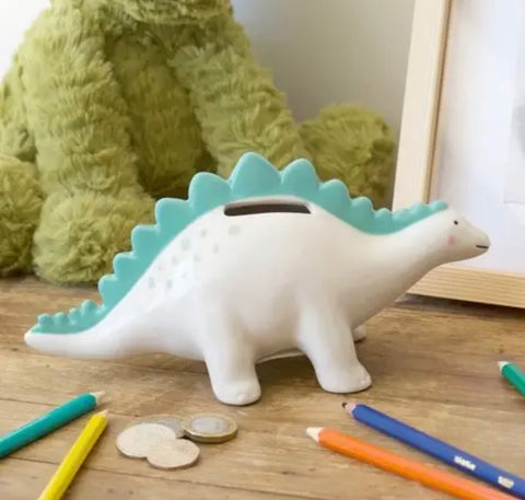 Dinosaur ceramic money box