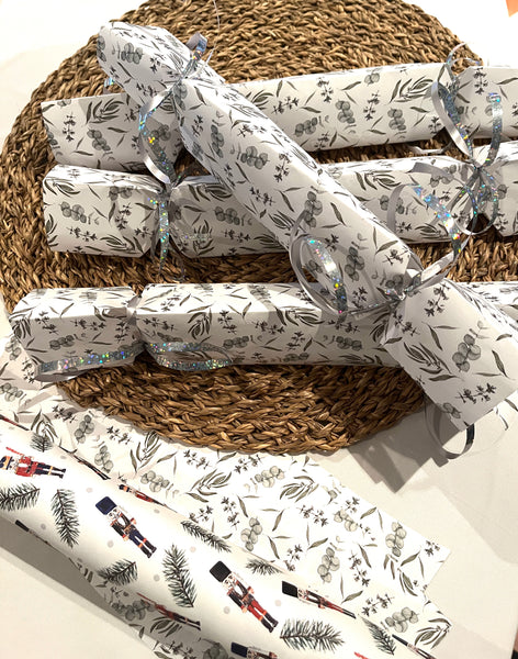 Toasted crumpet eucalyptus wrapping paper