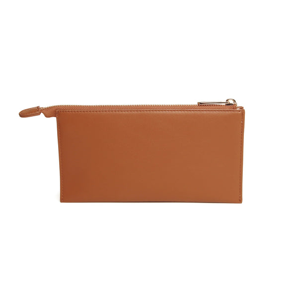 Alice wheeler Valencia double purse - Tan