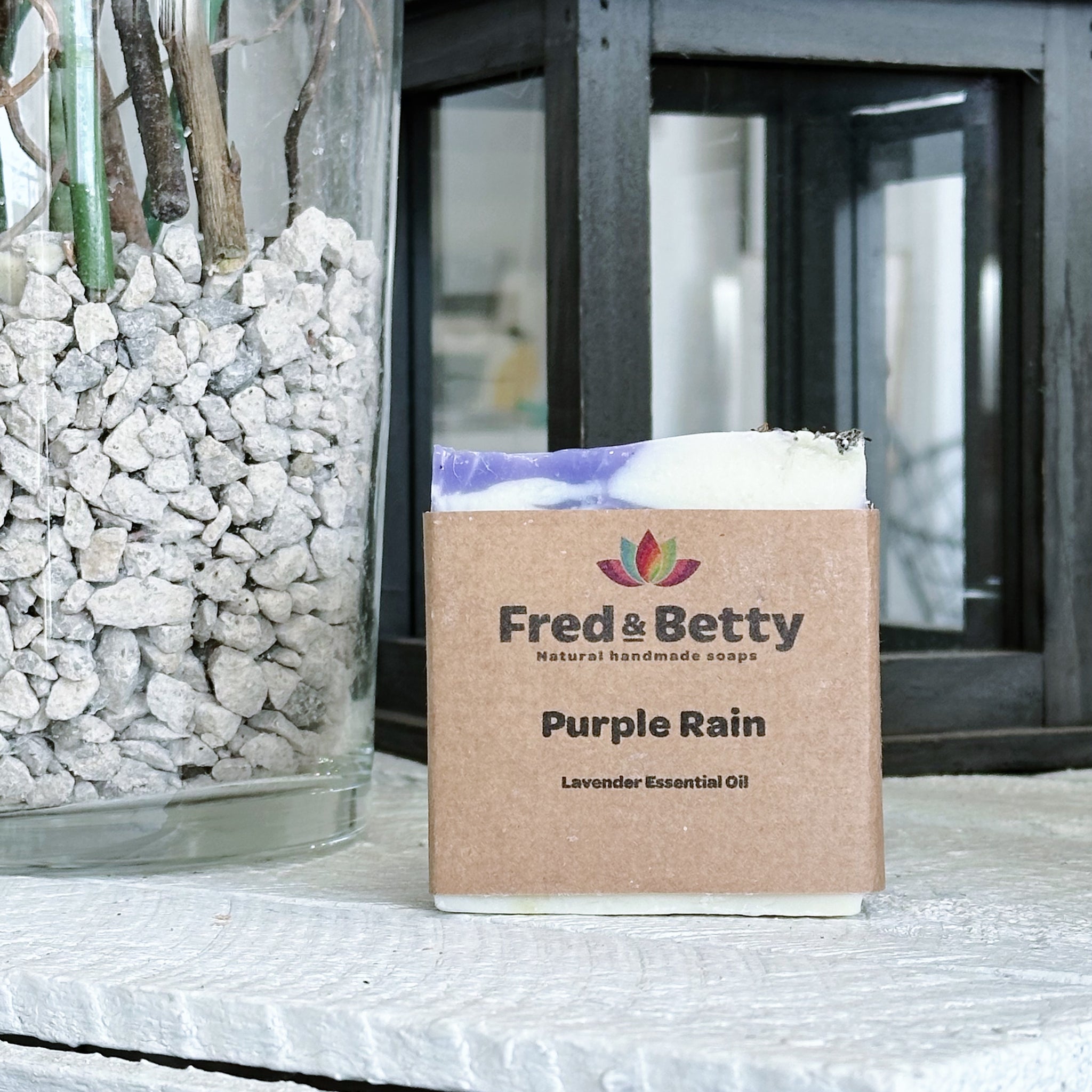 "Purple Rain" Handmade Soap