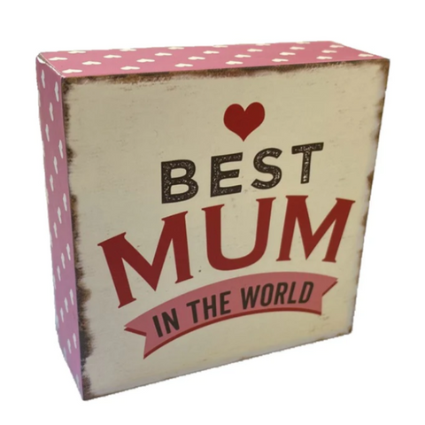 "Best Mum in the World" Sentiment Block