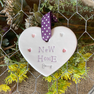 "New Home" Sentiment Heart