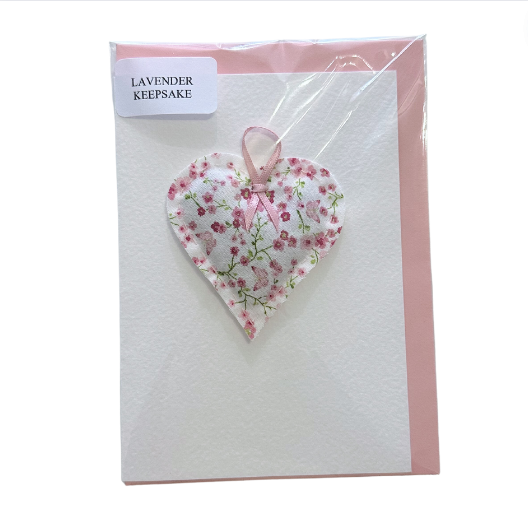 Lavender Bag Keepsake Card