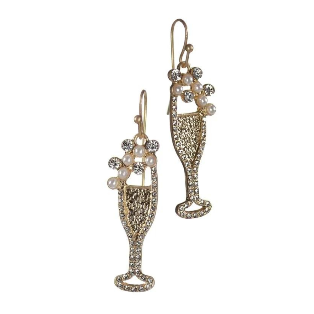 "Champagne Glory" Earrings