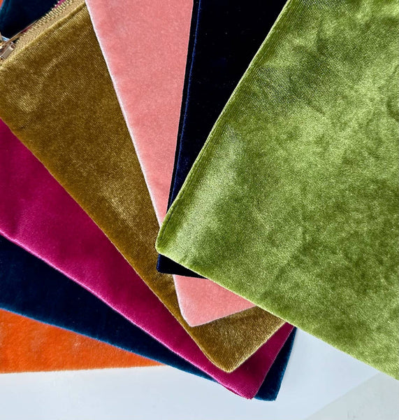Plain Velvet feel bags
