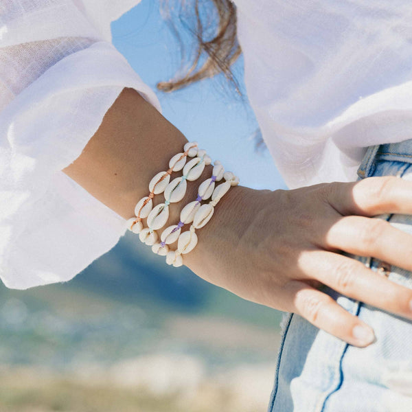 Livadi Beaded Bracelet, Adjustable Beach Surf Bracelet
