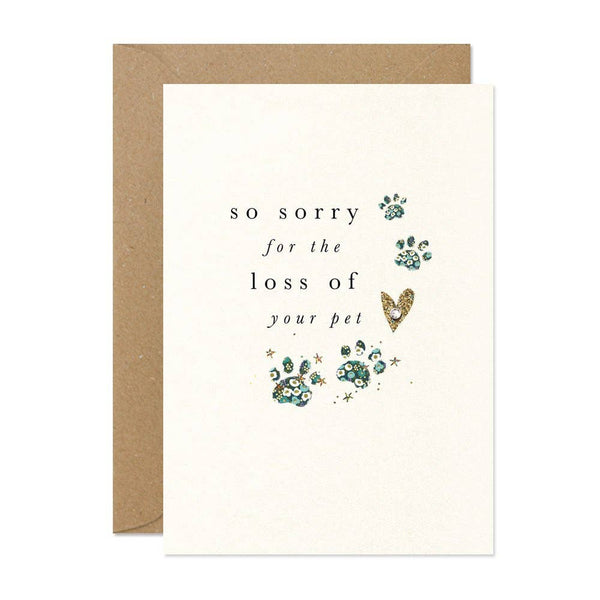 So Sorry For The Loss of Your Pet
