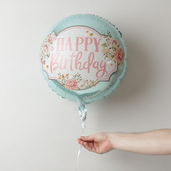 "Happy Birthday" Vintage Helium Balloon