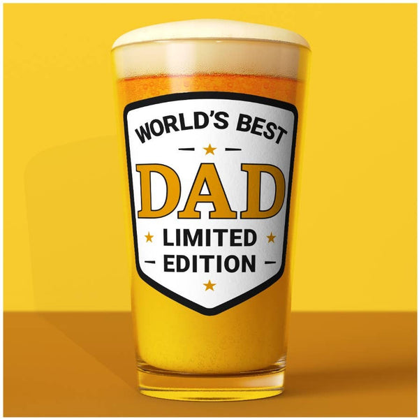 World's Best Dad 1 Pint Beer Glass