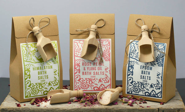 Bath Salt 500g - Ylang and Rose Himalayan