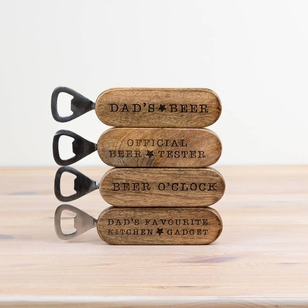 Dads Favourite Kitchen Gadget Bottle Opener, 18cm
