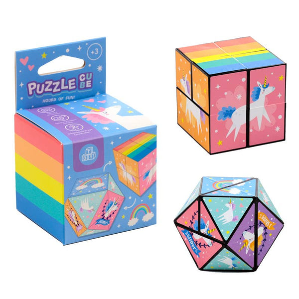 Unicorn Magic Puzzle Cube Toy