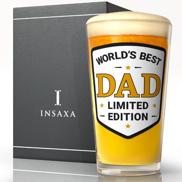 World's Best Dad 1 Pint Beer Glass