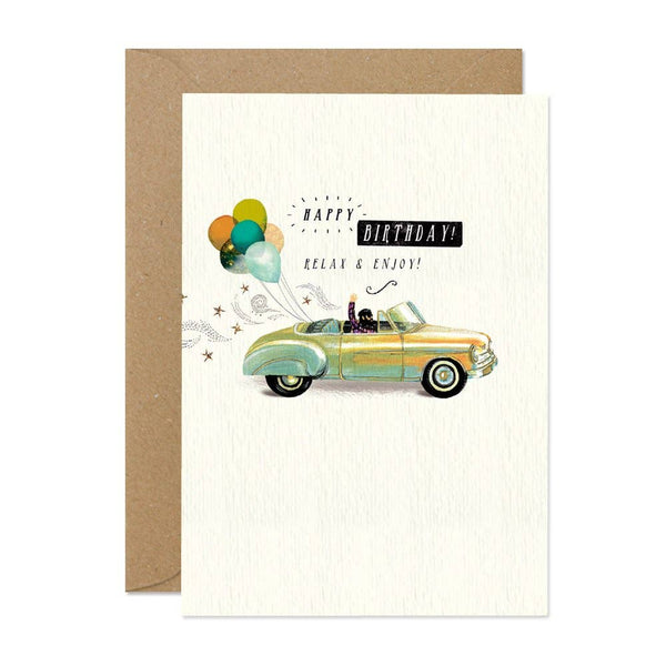 Relax and Enjoy Your Birthday Car