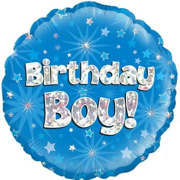 "Birthday Boy!" Helium Balloon