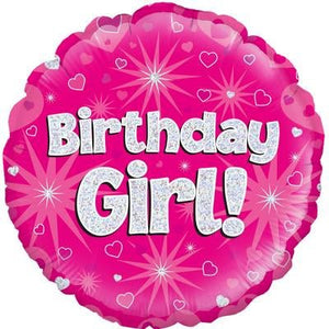 "Birthday Girl!" Helium Balloon