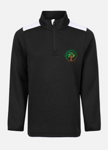 Blackthorn treetops Qtr Zip Top