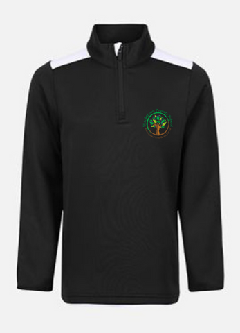 Blackthorn treetops Qtr Zip Top