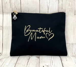 'Beautiful Mum' Make Up Toiletry Pouch