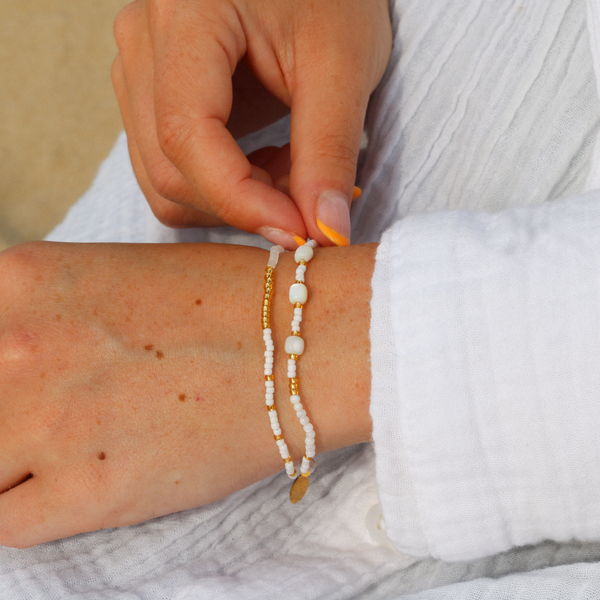 Golden Hour Colourful Beaded Bracelet Collection