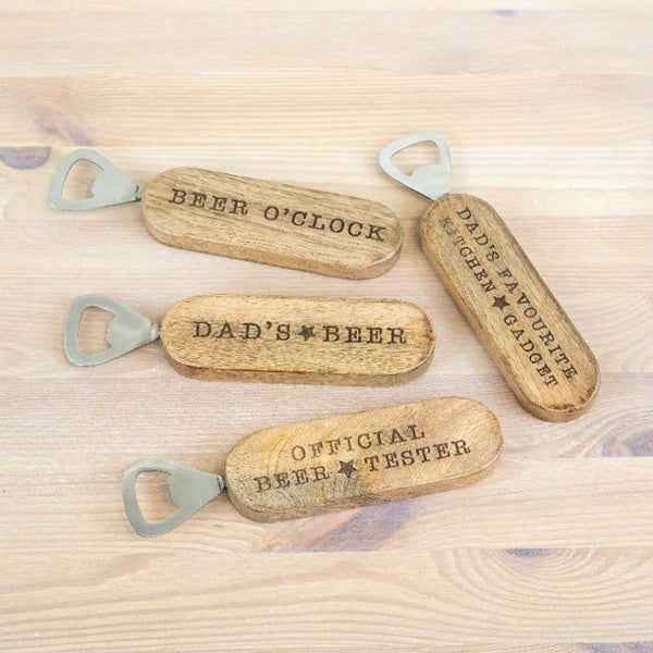 Dads Favourite Kitchen Gadget Bottle Opener, 18cm