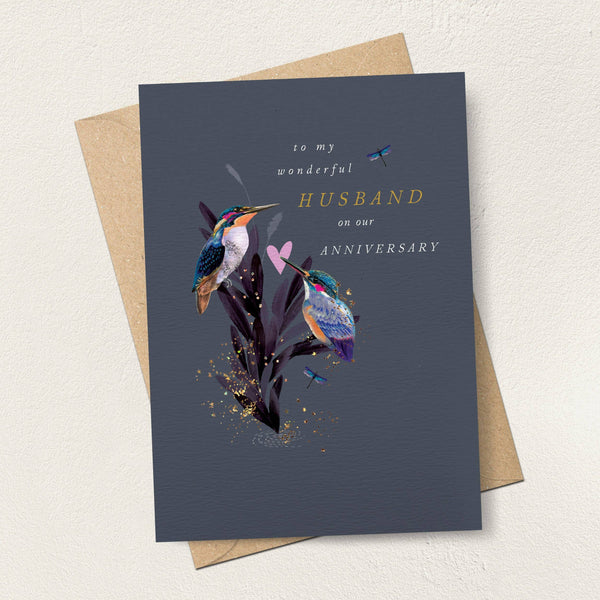 Husband Anniversary Kingfishers