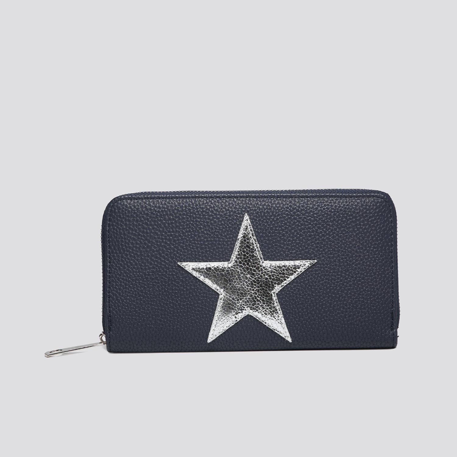 JNY023 Faux Leather Star Purse