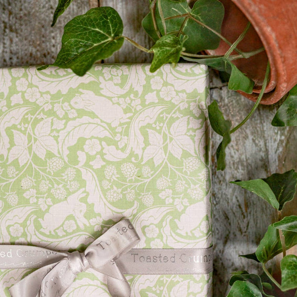 The Vegetable Thief (Sage Green) Gift Wrap Single Sheet