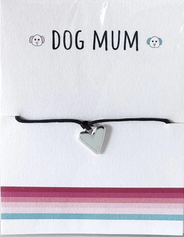 Dog mom charm bracelet