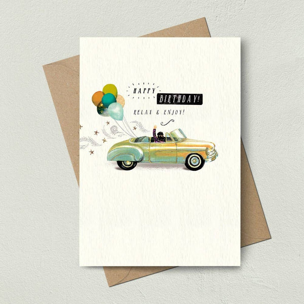 Relax and Enjoy Your Birthday Car