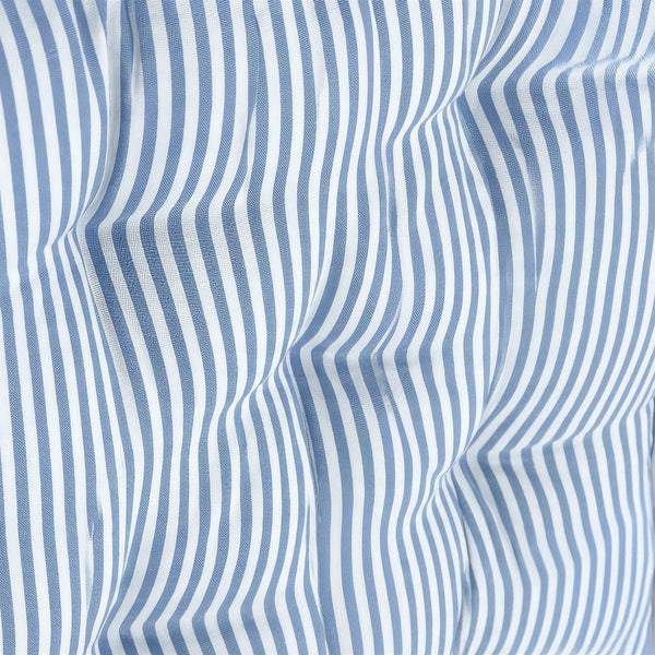 Deluxe Square Seat Pad - 40 x 40cm - Blue Stripe