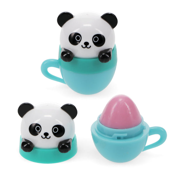 Mini berry scented lip balm (assorted) - Teacup animal frien