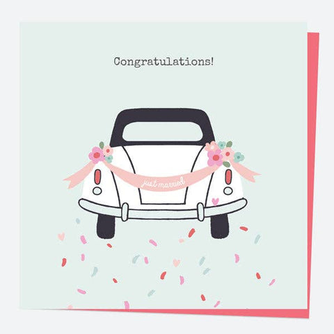 Wedding Card - Wedding Icons - Car