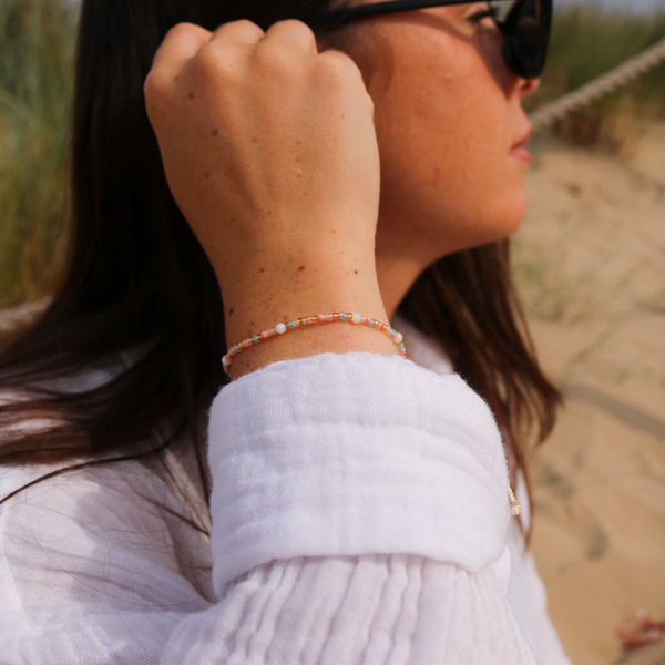 Golden Hour Colourful Beaded Bracelet Collection