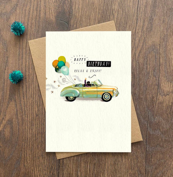 Relax and Enjoy Your Birthday Car