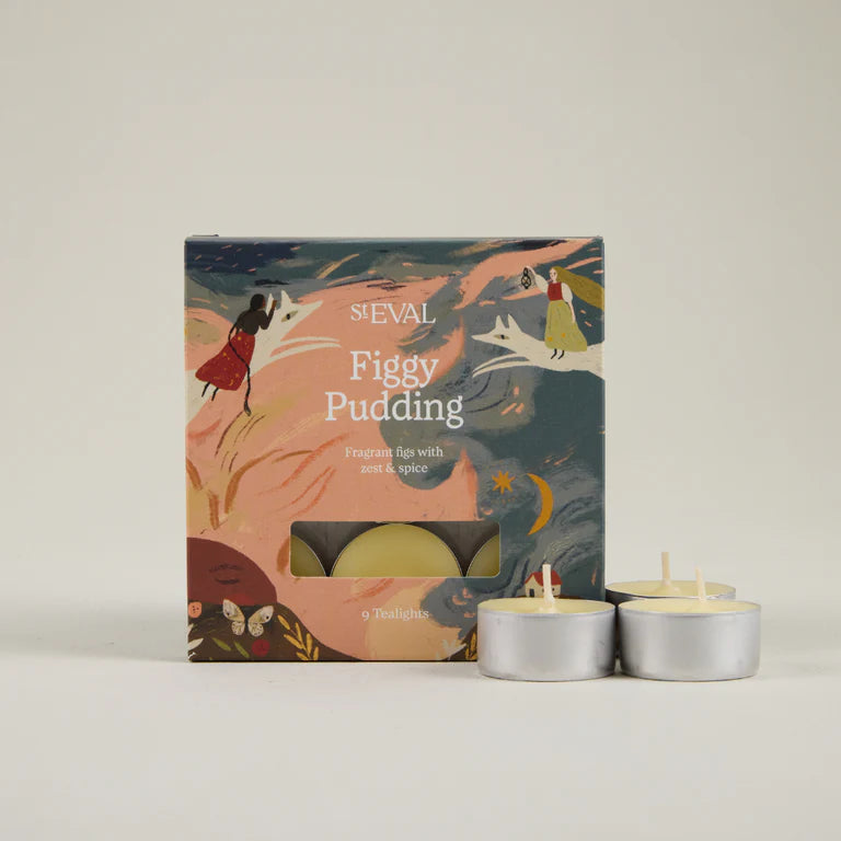 Figgy pudding christmas tealights