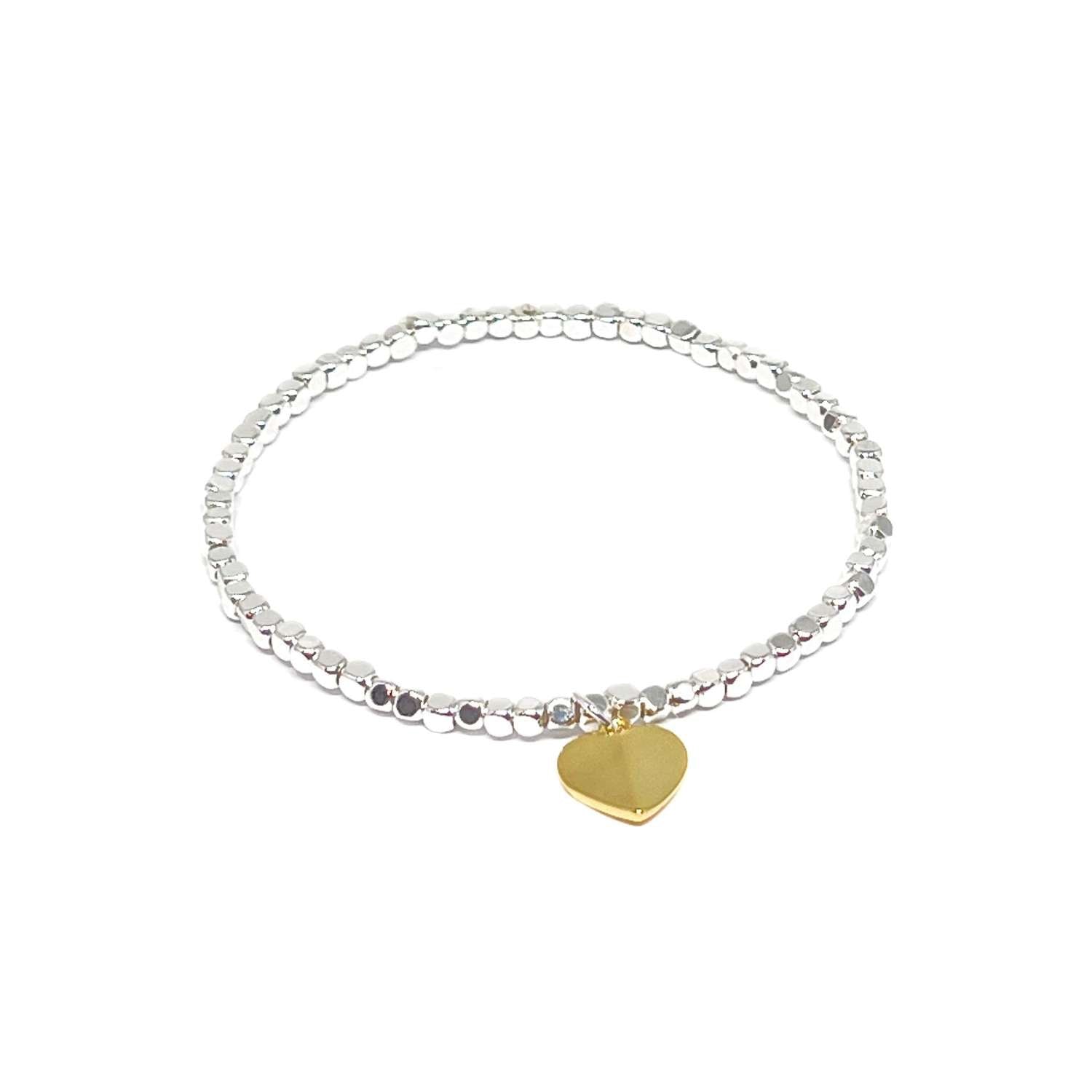 Hadley Heart Bracelet - Gold