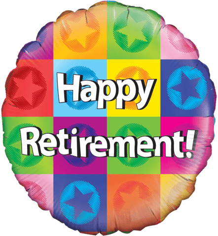 "Happy Retirement!" Helium Balloon